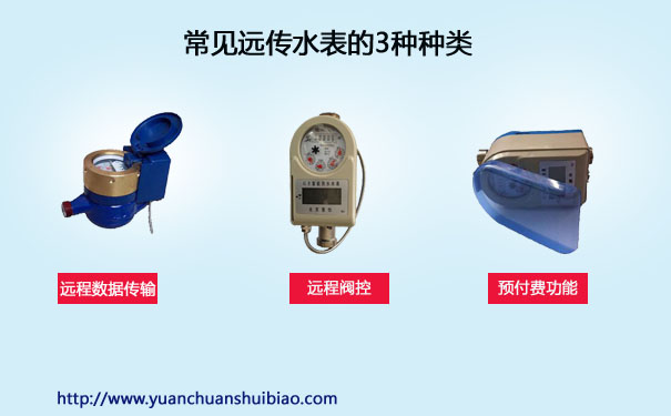 远传水表三大种类