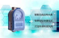 远传水表有无线通讯的那种吗？