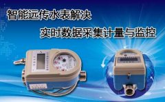 智能远传水表解决实时数据采集计量与监控