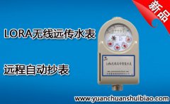 LORA无线远传水表远程自动抄表
