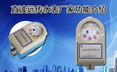 直读远传水表厂家功能介绍