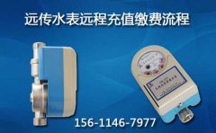 远传水表远程充值缴费流程