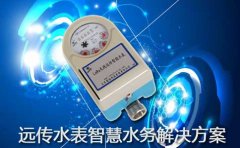 远传水表智慧水务解决方案简介