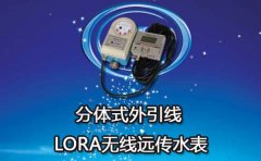 分体式外引线LORA无线远传水表