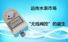 远传水表市场“无线阀控”的诞生