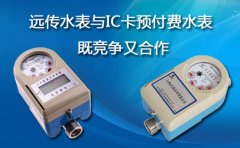 远传水表与IC卡预付费水表既竞争又合作