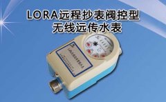 LORA远程抄表阀控型无线远传水表
