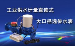 工业供水计量直读式大口径远传水表