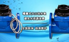螺翼式大口径水表 避免水资源浪费