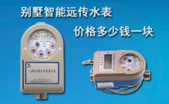 别墅智能远传水表价格多少钱一块
