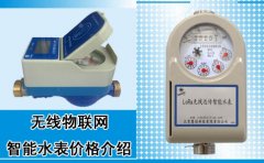 无线物联网智能水表价格及介绍