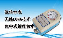 远传水表之无线LORA技术
