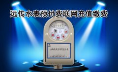 远传水表预付费联网充值缴费