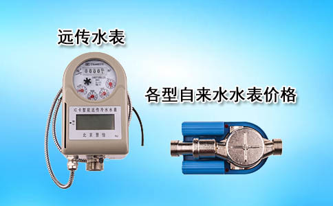 远传自来水水表价格