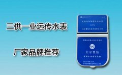 三供一业远传水表厂家品牌推荐
