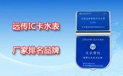 远传IC卡水表厂家排名品牌