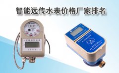 智能远传水表价格厂家排名